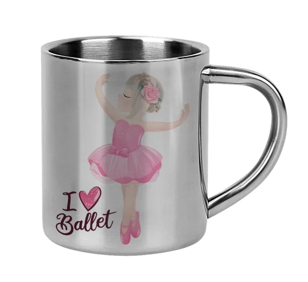 I Love Ballet — Mug Stainless steel double wall 300ml