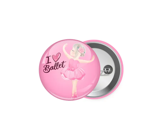I Love Ballet — (5cm)
