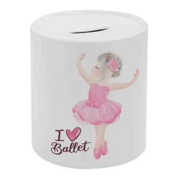 I Love Ballet, Κουμπαράς πορσελάνης με τάπα