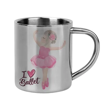 I Love Ballet, Κούπα Ανοξείδωτη διπλού τοιχώματος 300ml