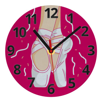 Πουεντ, Ρολόι τοίχου γυάλινο (20cm)