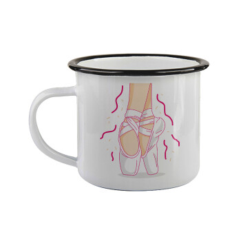 Πουεντ, Κούπα εμαγιέ με μαύρο χείλος 360ml