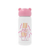 Pink stainless steel thermal flask, 320ml