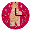 Ρολόι τοίχου ξύλινο plywood (20cm)