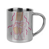 Mug Stainless steel double wall 300ml