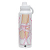 1L Stainless Steel Thermal Bottle with Phone Holder & Double Wall Insulation