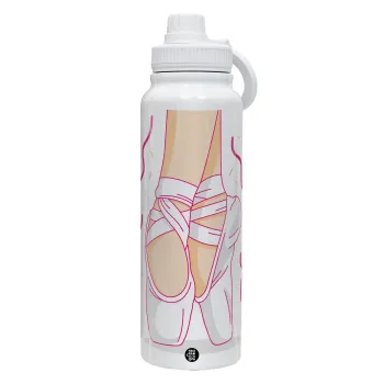 Πουεντ, Θερμός 1L Ανοξείδωτο με Βάση Κινητού & Διπλά Τοιχώματα