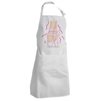 Πουεντ, Adult Chef Apron (with sliders and 2 pockets)