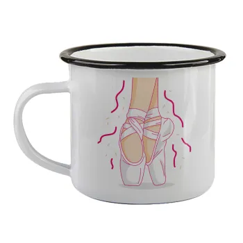 Πουεντ, Κούπα εμαγιέ με μαύρο χείλος 360ml