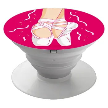 Πουεντ, Phone Holders Stand  Λευκό Βάση Στήριξης Κινητού στο Χέρι