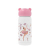 Pink stainless steel thermal flask, 320ml