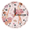 Wooden wall clock (20cm)