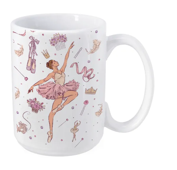 Ballet Dancer — Mega mug, ceramic, 450ml