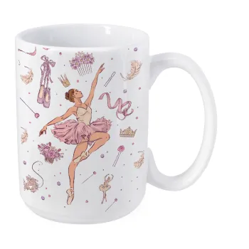 Μπαλαρίνα, Κούπα Mega, κεραμική, 450ml