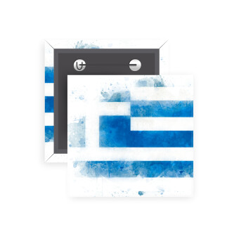 Ελληνική σημαία watercolor, 
