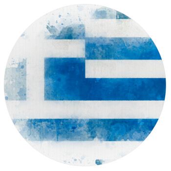 Ελληνική σημαία watercolor, 