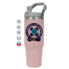 Pink color, 890ml (30oz) stainless Steel Tumbler with Handle