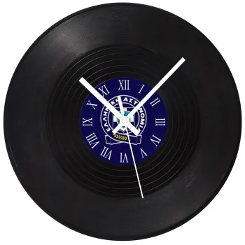 Ελληνική Αστυνομία, Ρολόι τοίχου Βινύλιο (30cm)