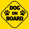 DOG on board paw