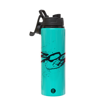 Οι 300 της Σπάρτης, Metallic water bottle with safety lid, 850ml aluminum