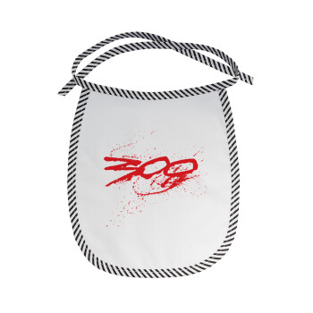 Οι 300 της Σπάρτης, Σαλιάρα μωρού αλέκιαστη με κορδόνι Μαύρη