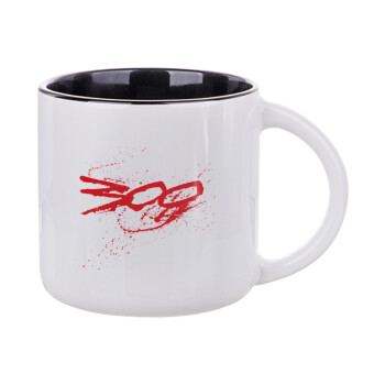 Οι 300 της Σπάρτης, Κούπα κεραμική 400ml Λευκή/Μαύρη