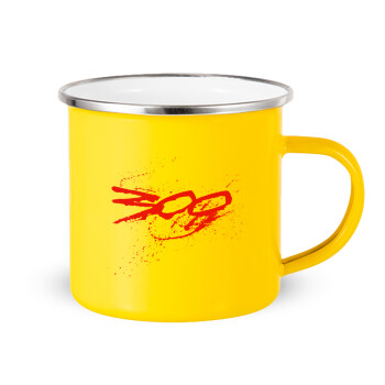 Οι 300 της Σπάρτης, Yellow Enamel Metallic Cup 360ml