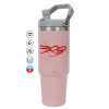 Pink color, 890ml (30oz) stainless Steel Tumbler with Handle