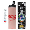 Tumbler stainless steel PINK 600ml