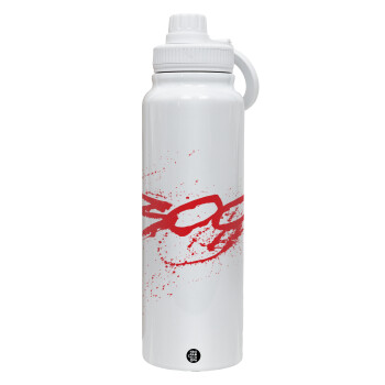 Οι 300 της Σπάρτης, Θερμός 1L Ανοξείδωτο με Βάση Κινητού & Διπλά Τοιχώματα