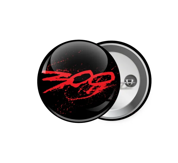 Οι 300 της Σπάρτης — Pin badge, 5.9cm