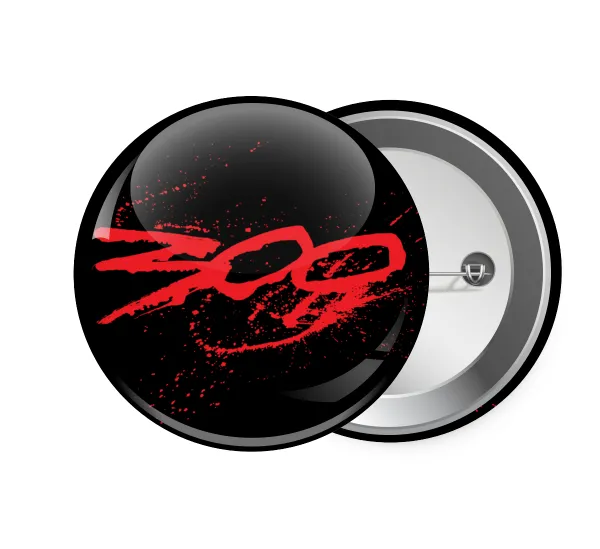 Οι 300 της Σπάρτης — Pin badge, 7.5cm