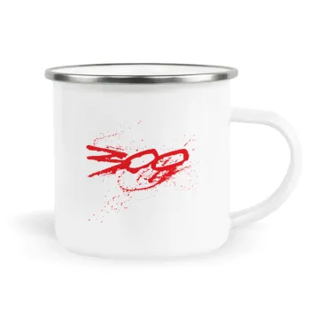 Οι 300 της Σπάρτης, Metallic enamel cup white 360ml