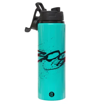 Οι 300 της Σπάρτης, Metallic water bottle with safety lid, 850ml aluminum