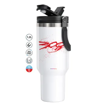 Οι 300 της Σπάρτης, Mega Stainless steel Tumbler with lid, double wall 1,2L