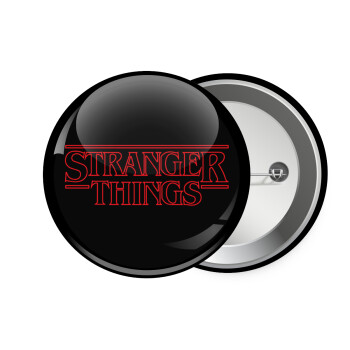 Stranger Things Logo, Κονκάρδα παραμάνα 7.5cm