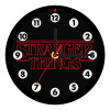 Stranger Things Logo, Ρολόι τοίχου ξύλινο (20cm)