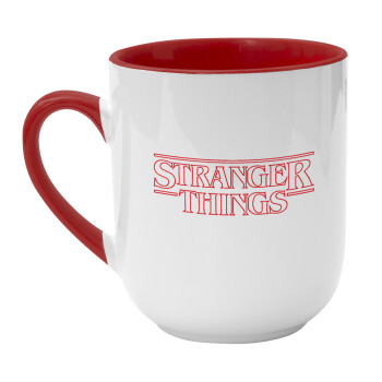 Stranger Things Logo, Κούπα κεραμική tapered 260ml