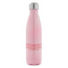 Μεταλλικό παγούρι θερμός Ροζ Ιριδίζον (Stainless steel), διπλού τοιχώματος, 500ml