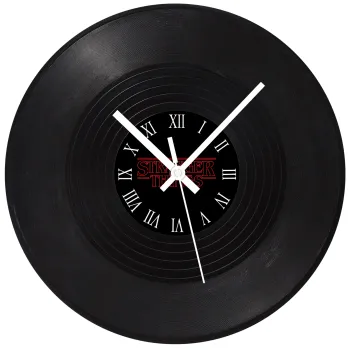 Stranger Things Logo, Ρολόι τοίχου Βινύλιο (30cm)