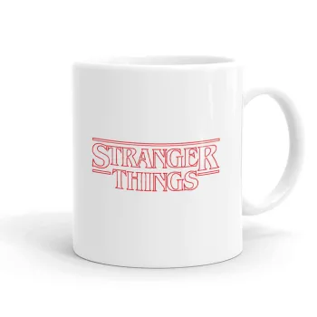 Stranger Things Logo, Κούπα, κεραμική, 330ml