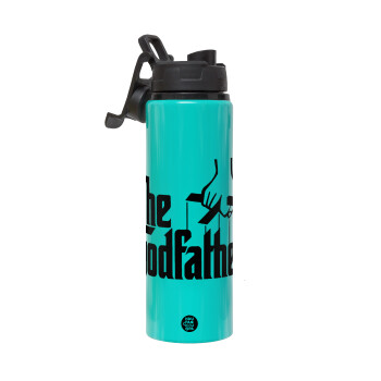 The Godfather, Metallic water bottle with safety lid, 850ml aluminum