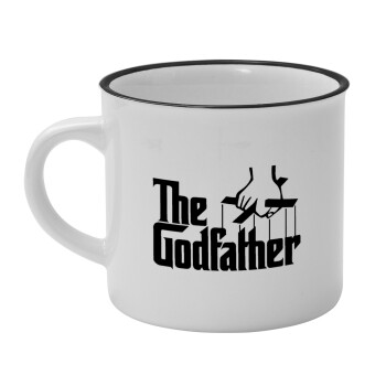 The Godfather, Κούπα κεραμική vintage Λευκή/Μαύρη 230ml