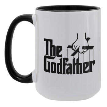 The Godfather, Κούπα Mega 15oz, κεραμική Μαύρη, 450ml