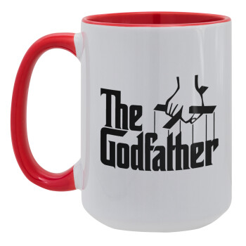 The Godfather, Κούπα Mega 15oz, κεραμική Κόκκινη, 450ml