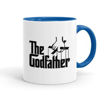 The Godfather, Mug colored blue, ceramic, 330ml
