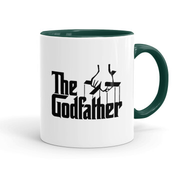 The Godfather, Mug colored green, ceramic, 330ml