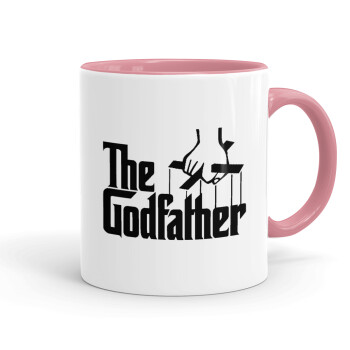 The Godfather, Mug colored pink, ceramic, 330ml
