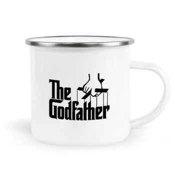 The Godfather, Metallic enamel cup white 360ml