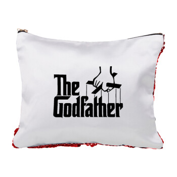 The Godfather, Τσαντάκι νεσεσέρ με πούλιες (Sequin) Κόκκινο